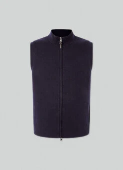 Hackett London KNIT HYBRID GILET -Hackett London Shop HM703037 595 01 FL