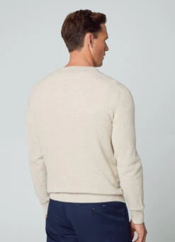 Hackett London RIBBED CREW NECK SWEATSHIRT -Hackett London Shop HM703038 951 03 MO