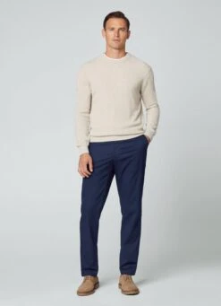 Hackett London RIBBED CREW NECK SWEATSHIRT -Hackett London Shop HM703038 951 04 MO
