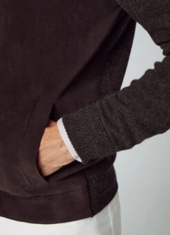 Hackett London WOOL/SUEDE HYBRID JACKET -Hackett London Shop HM703055 899 04 MO