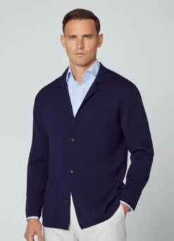 Hackett London WOOL KNIT BLAZER