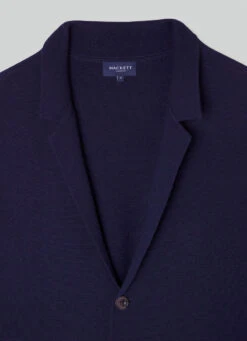Hackett London WOOL KNIT BLAZER -Hackett London Shop HM703059 595 03 FL