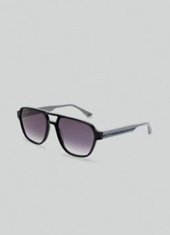 Hackett London SQUARE AVIATOR SUNGLASSES
