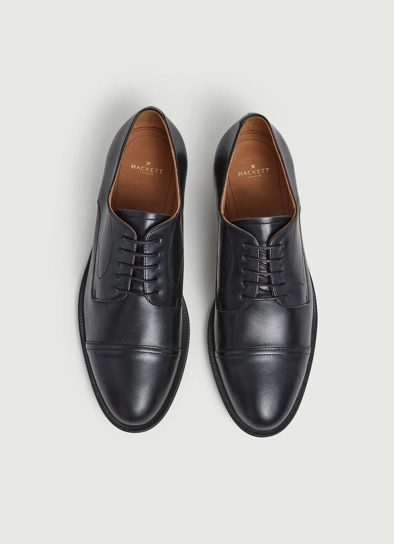 Hackett London LEATHER BLUCHER SHOES 5 Hackett London LEATHER BLUCHER SHOES - Image 3