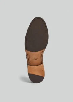 Hackett London DOUBLE MONK STRAP LEATHER SHOES -Hackett London Shop HMS21302 898 06 FL