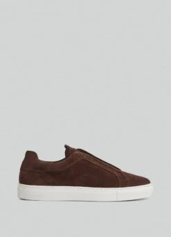 Hackett London SUEDE SLIP-ON SHOES