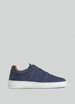Hackett London NUBUCK LEATHER TRAINERS