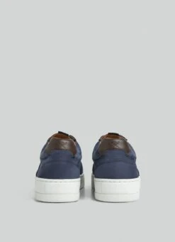Hackett London NUBUCK LEATHER TRAINERS -Hackett London Shop HMS21324 598 04 FL