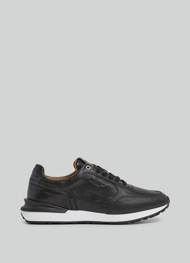 Hackett London COMBINED LEATHER TRAINERS 3 Hackett London COMBINED LEATHER TRAINERS