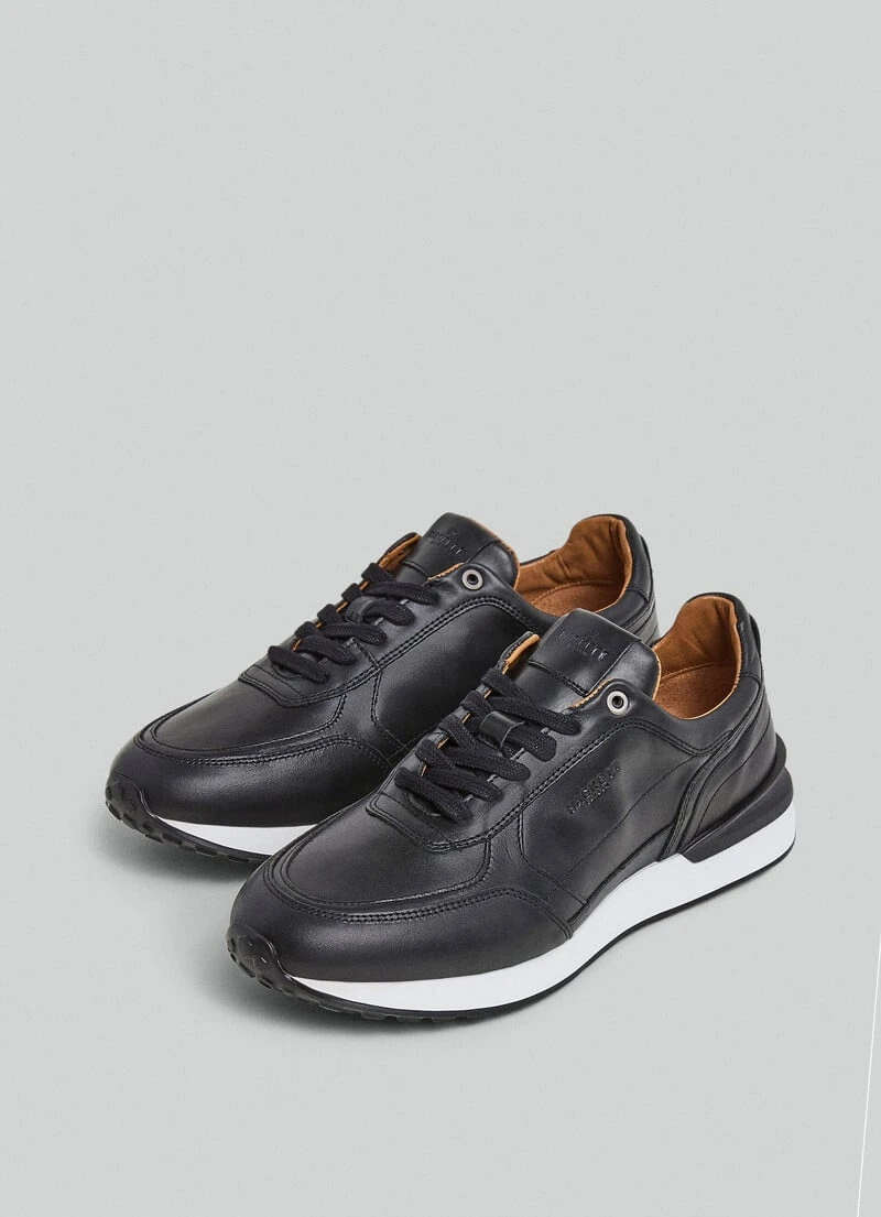 Hackett London COMBINED LEATHER TRAINERS 4 Hackett London COMBINED LEATHER TRAINERS - Image 2