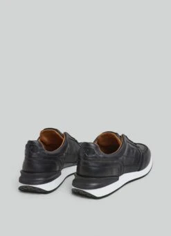 Hackett London COMBINED LEATHER TRAINERS 11 Hackett London COMBINED LEATHER TRAINERS -Hackett London Shop HMS21325 999 04 FL