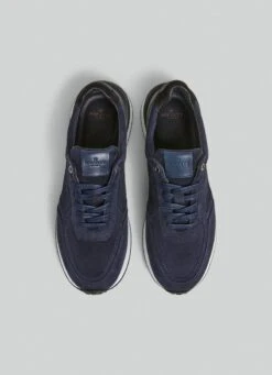 Hackett London COMBINED SUEDE TRAINERS -Hackett London Shop HMS21326 595 03 FL