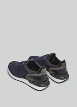Hackett London COMBINED SUEDE TRAINERS -Hackett London Shop HMS21326 595 04 FL