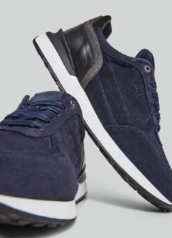 Hackett London COMBINED SUEDE TRAINERS -Hackett London Shop HMS21326 595 05 FL