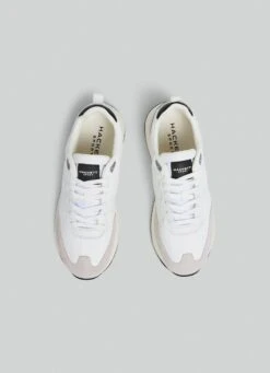 Hackett London LEATHER RUNNING TRAINERS 10 Hackett London LEATHER RUNNING TRAINERS -Hackett London Shop HMS21328 800 03 FL