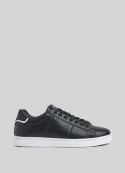 Hackett London MICROPERFORATED LEATHER TRAINERS