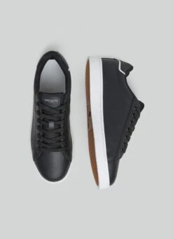 Hackett London MICROPERFORATED LEATHER TRAINERS -Hackett London Shop HMS21333 999 03 FL