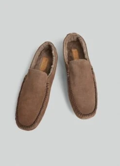 Hackett London MOCCASIN-STYLE HOME SLIPPERS -Hackett London Shop HMS21334 871 03 FL
