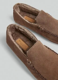 Hackett London MOCCASIN-STYLE HOME SLIPPERS -Hackett London Shop HMS21334 871 05 FL