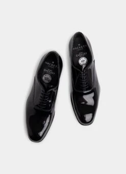 Hackett London PATENT LEATHER OXFORD SHOES -Hackett London Shop HMS21341 999 03 FL