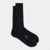 Hackett London RIBBED COTTON SOCKS -Hackett London Shop HMU30012 999 01 FL