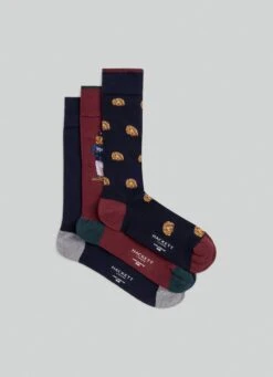 Hackett London HARRY 3-PACK SOCKS